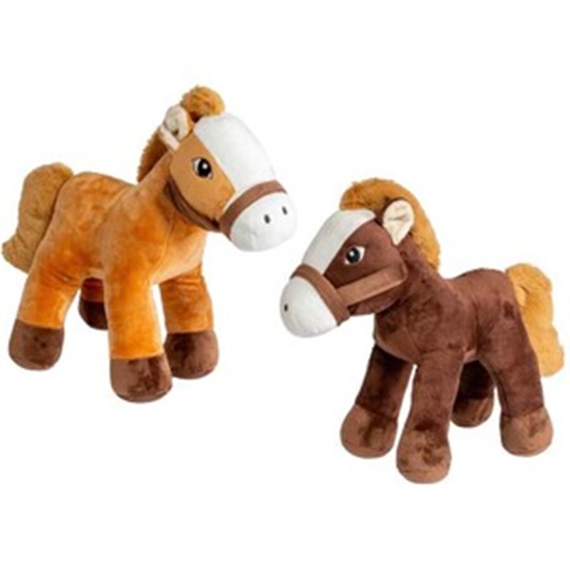 CABALLO PELUCHE 34CM. 2-COLORES SUR