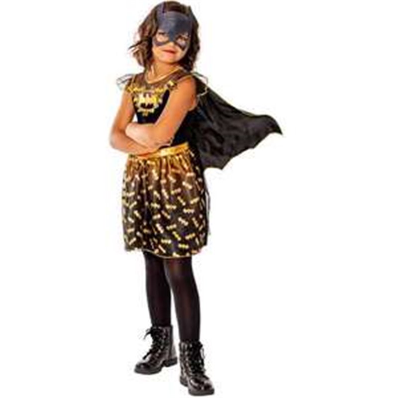 DISFRAZ BATGIRL DELUXE INF 5-6 AÑOS/ 110-116CM