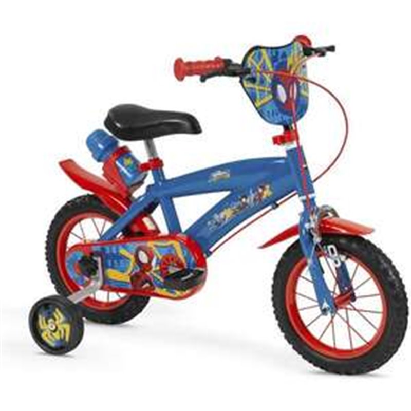 BICICLETA SPIDERMAN HUFFY 12" (3/5 AÑOS)