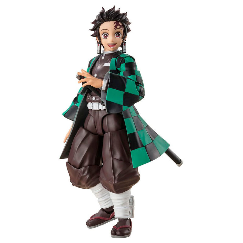 Figura S.H Figuarts Tanjiro Kamado Demon Slayer Kimetsu no Yaiba 14cm