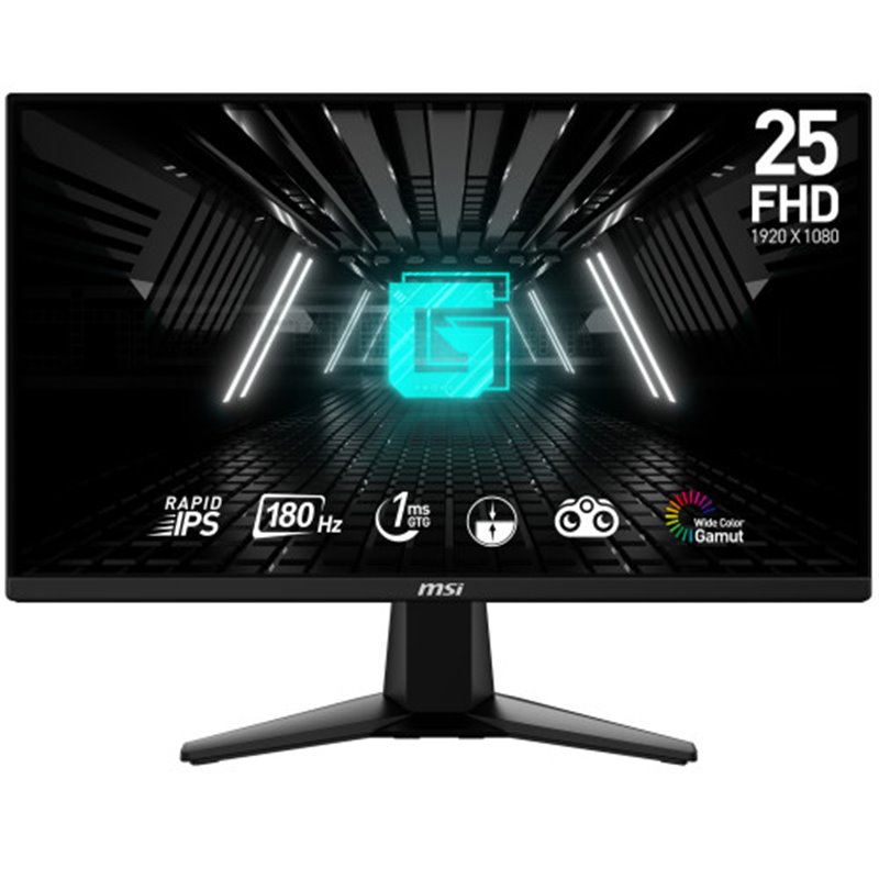 MSI G255F pantalla para PC 62,2 cm (24.5") 1920 x 1080 Pixeles Full HD LCD Negro