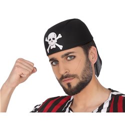 GORRO PIRATA NEGRO