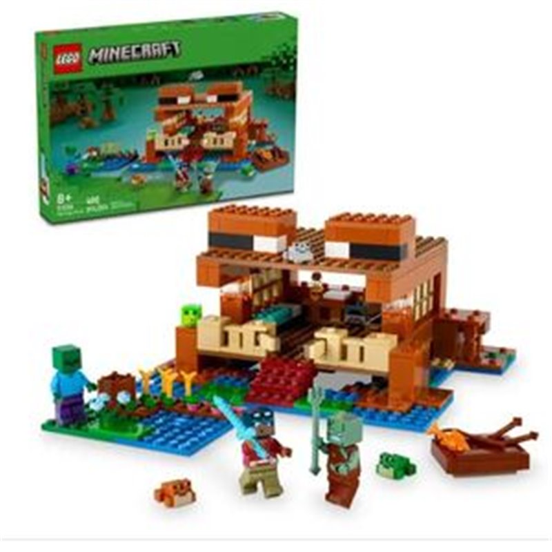 LA CASA RANA LEGO MINNECRAFT