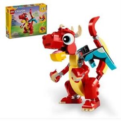 DRAGON ROJO LEGO CREATOR