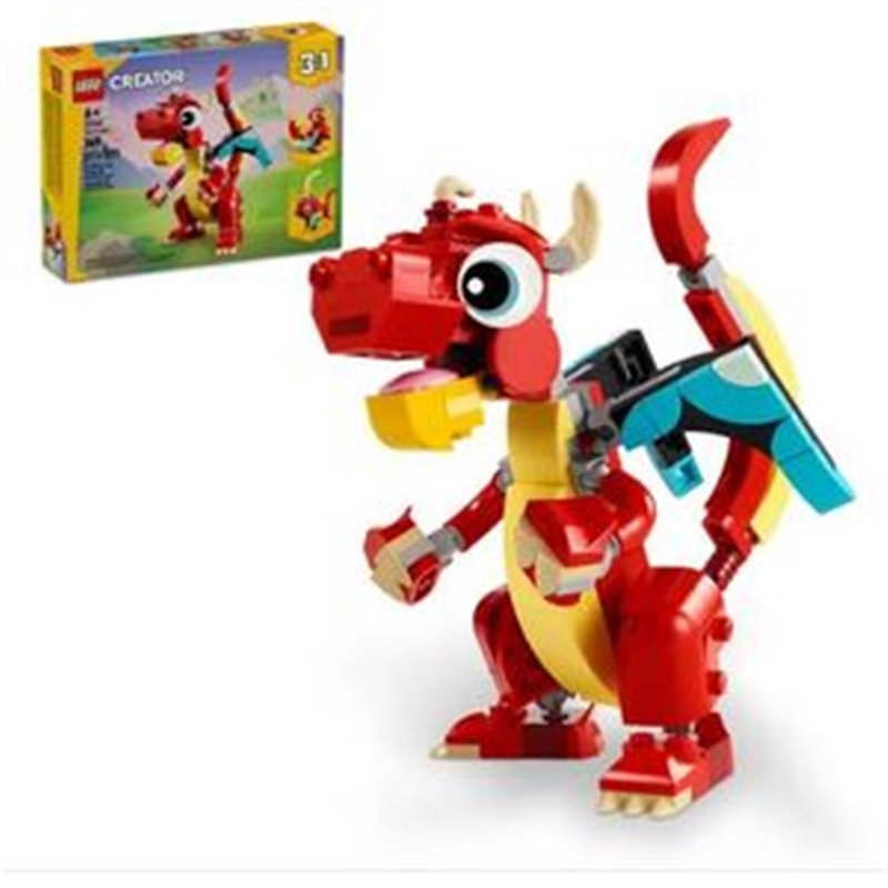 DRAGON ROJO LEGO CREATOR