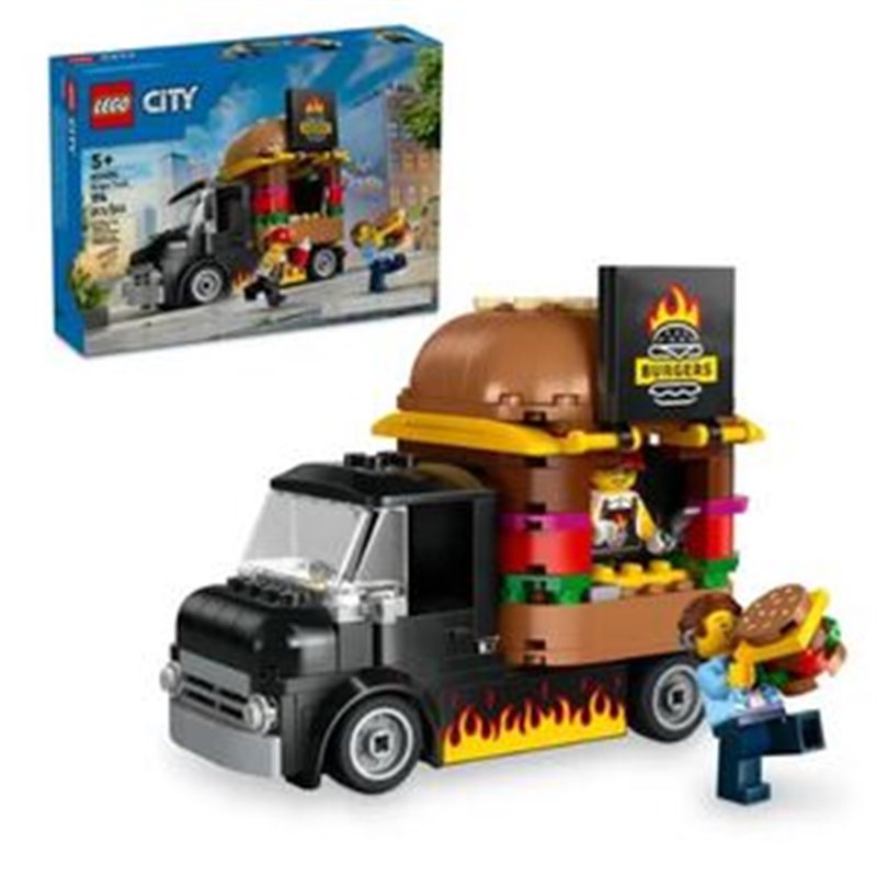 CAMION HAMBURGUESERIA LEGO CITY