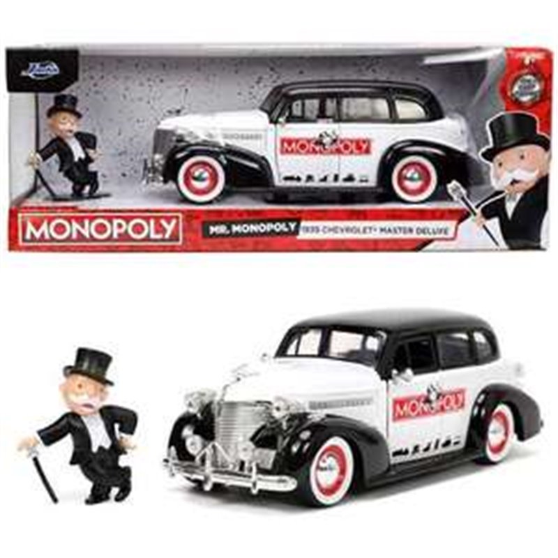 MR. MONOPOLY 1939 CHEVY MASTER METAL 1:24