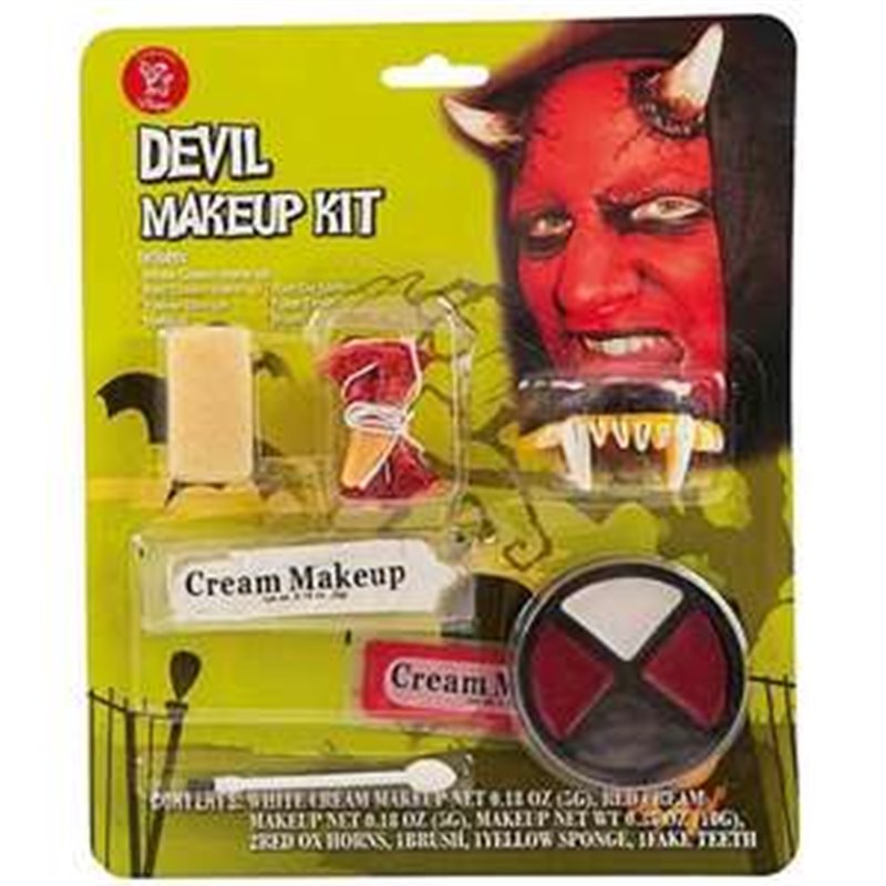 CONJUNTO DE MAQUILLAJE DEMONIO