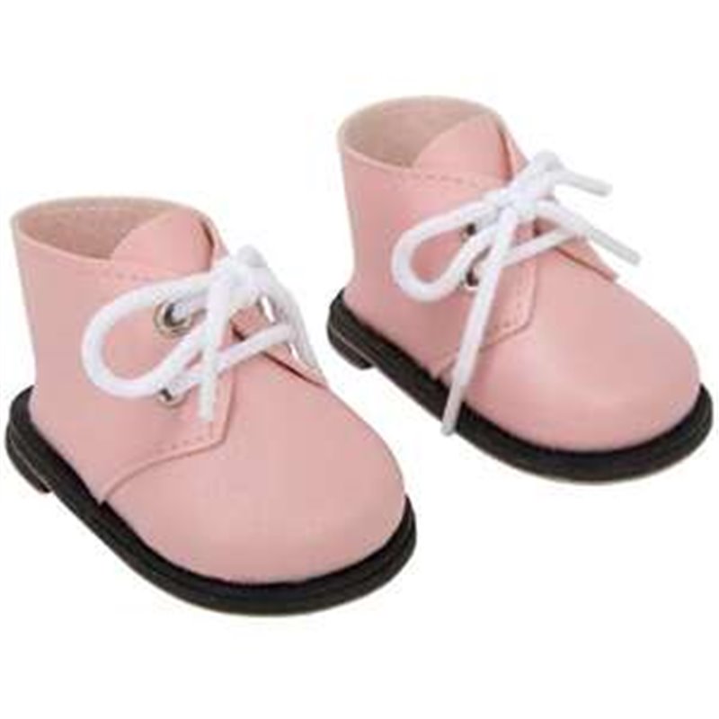 SET BOTAS ROSA PARA MUÑECOS DE 45 CM