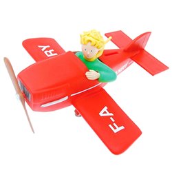 Figura hucha Principito Avion