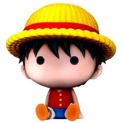 Figura hucha Chibi Luffy One Piece 16cm