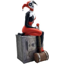 Figura hucha Harley Quinn DC caja fuerte