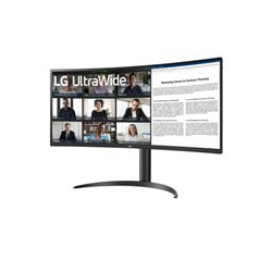 LG MONITOR (34WR55QC-B) CURVO ULTRAWIDE 34" / PANTALLA WQHD HDR10 / 3440 X 1440 / FRECUENCIA 100 HZ / USB TYPE-C / NEGRO