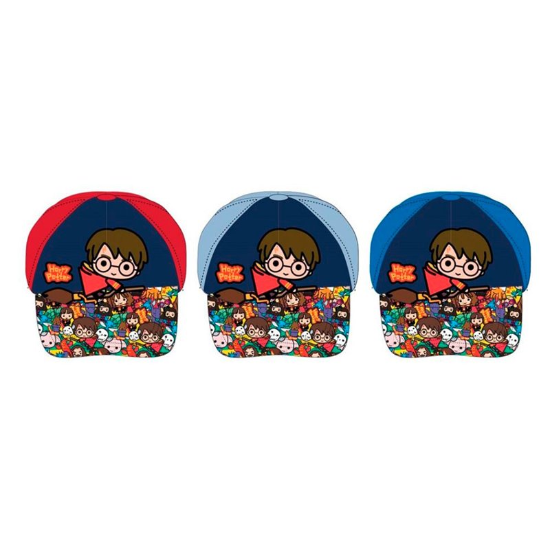 Gorra Harry Potter Chibi tres colores