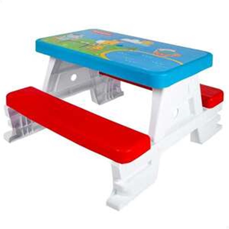 MESA PICNIC INFANTIL FISHER PRICE 85X18X50,5 CM