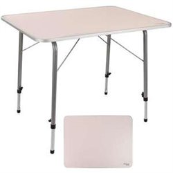 MESA DE CAMPING REGULABLE EN ALTURA 80X60XH50/69 CM