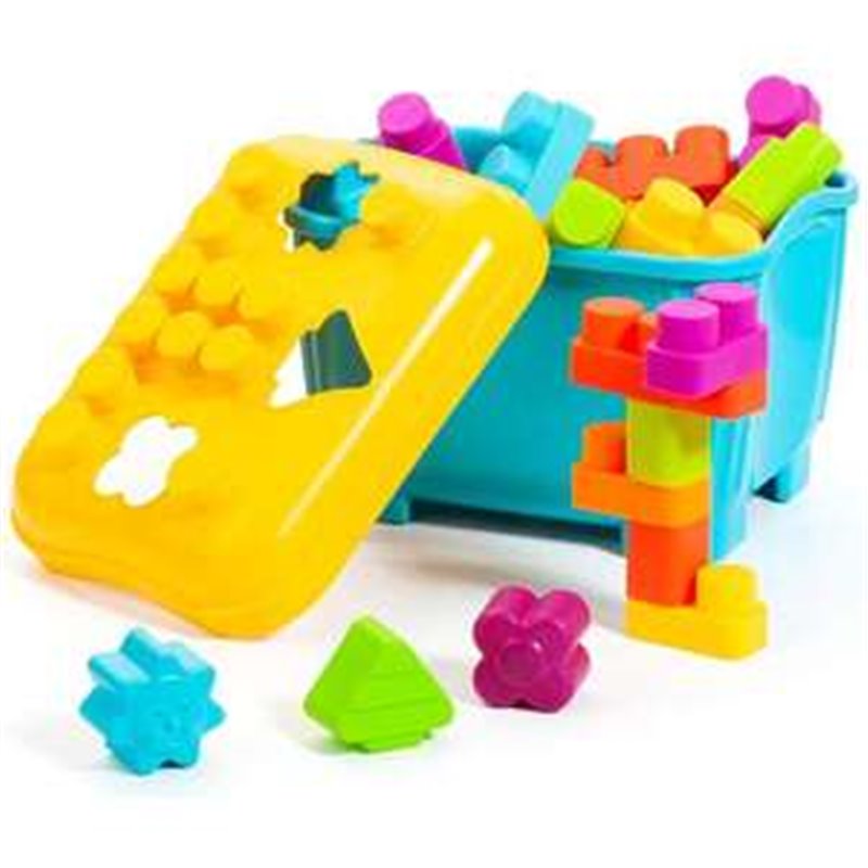 CAJA DE BLOQUES Y PUZZLES DUROS (15 PCS)