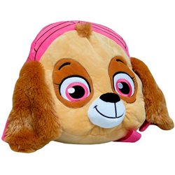 Mochila peluche Patrulla Canina Paw Patrol Skye 30cm