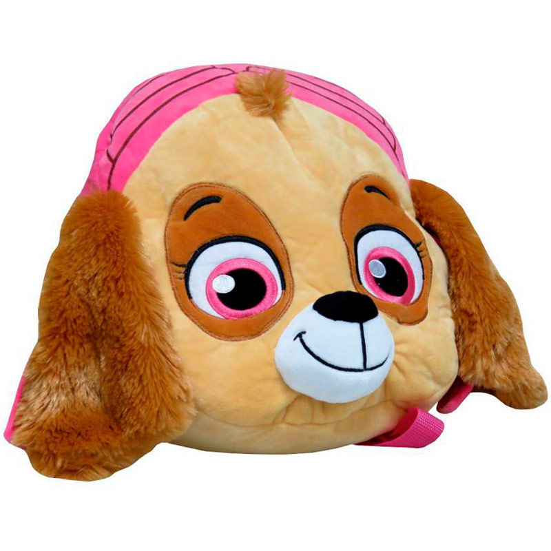 Mochila peluche Patrulla Canina Paw Patrol Skye 30cm