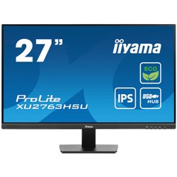 iiyama ProLite XU2763HSU-B1 pantalla para PC 68,6 cm (27") 1920 x 1080 Pixeles Full HD LED Negro