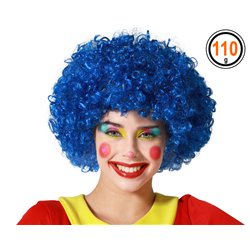 PELUCA PAYASO AZUL