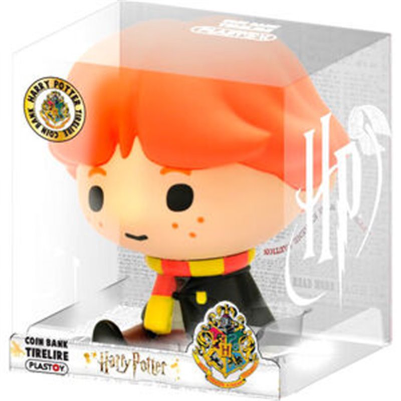 FIGURA HUCHA CHIBI RON WEASLEY HARRY POTTER 16CM