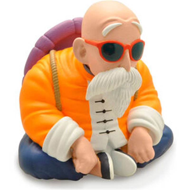 FIGURA HUCHA CHIBI MASTER ROSHI DRAGON BALL 15CM