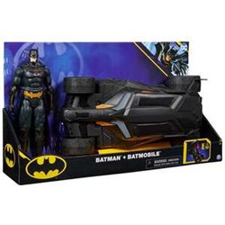 BATMOVIL CON FIGURA BATMAN 30CM