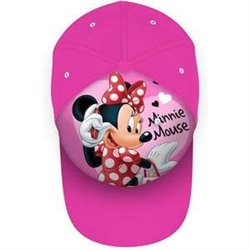 GORRA MINNIE BASICA 3 MOD. SDOS. (LOTE 9 PIEZAS)