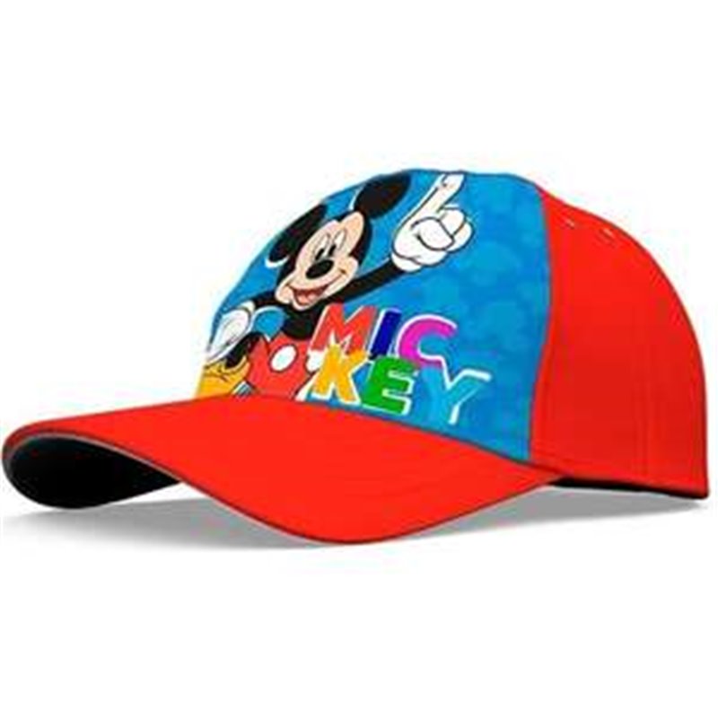 GORRAS DE POLYESTER MICKEY TALLA 52/54CM - MODELOS SURTIDOS