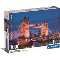 PUZZLE 1000 PZAS.TOWER BRIDGE NIGHT