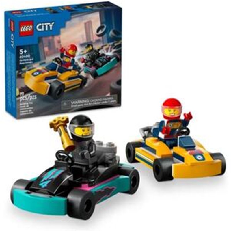 KARTS Y PILOTOS DE CARRERAS LEGO