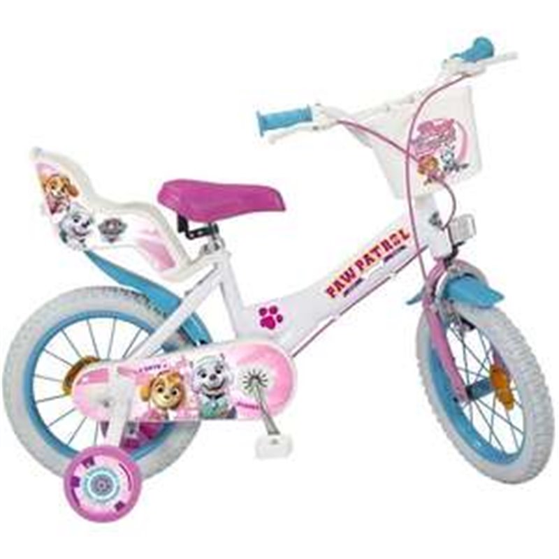 BICICLETA 14" PAW PATROL NIÑA (4/6 AÑOS)