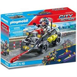 FUERZAS ESPECIALES QUAD MULTITERRENO PLAYMOBIL CITY ACTION