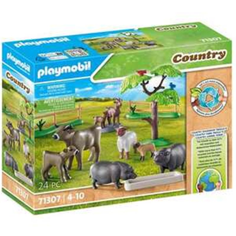 SET ANIMALES PLAYMOBIL COUNTRY