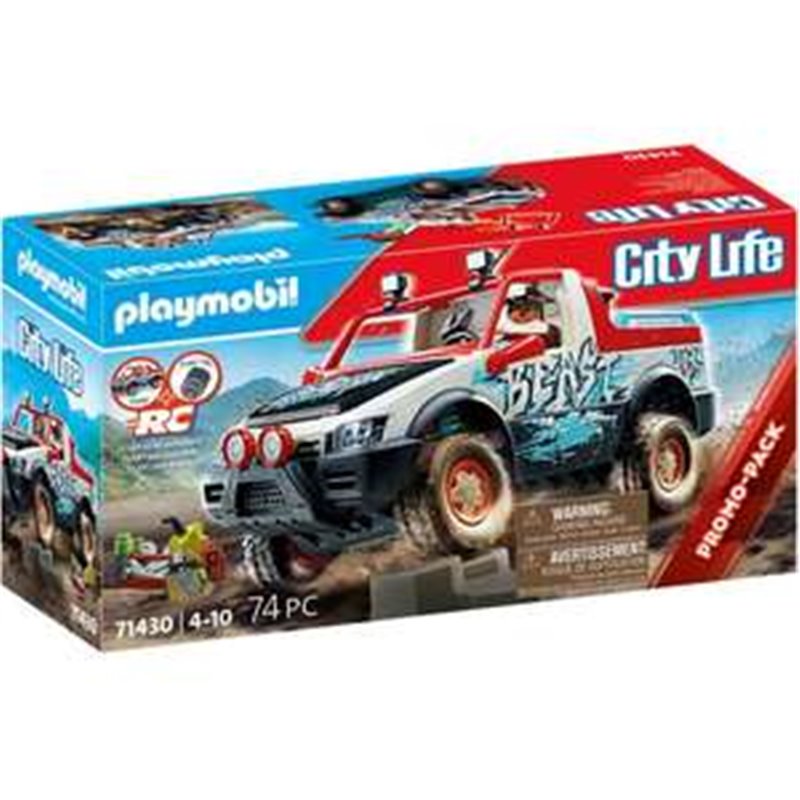 COCHE DE RALLY RADIO CONTROL PLAYMOBIL CITY