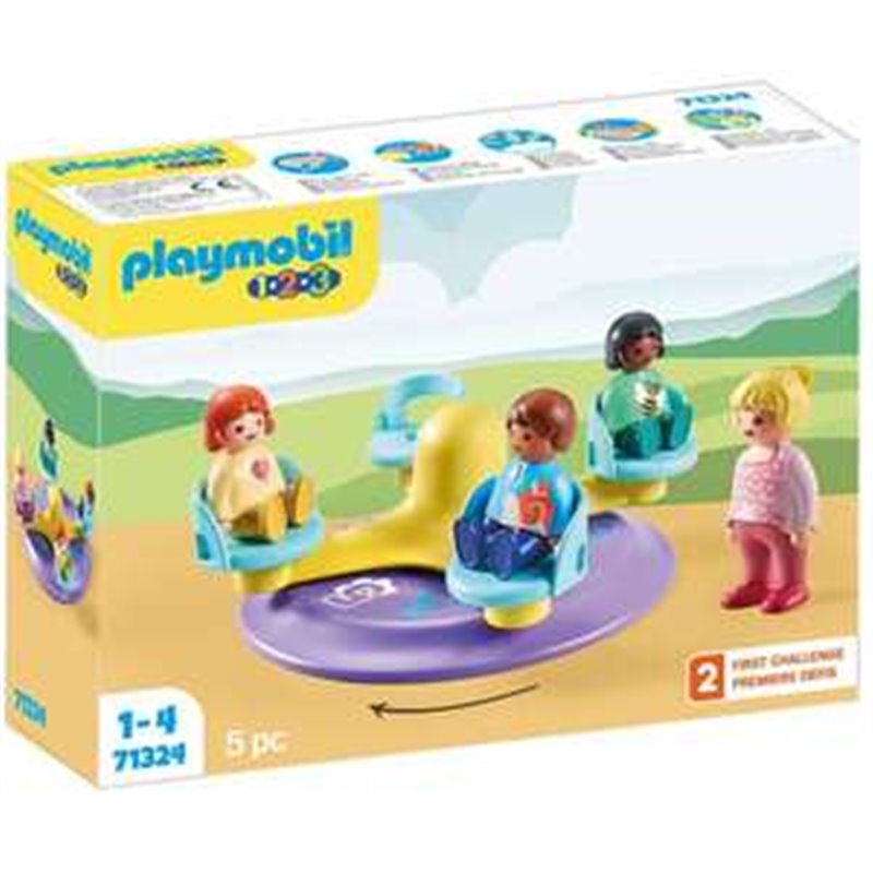 CARRUSEL PLAYMOBIL 1.2.3