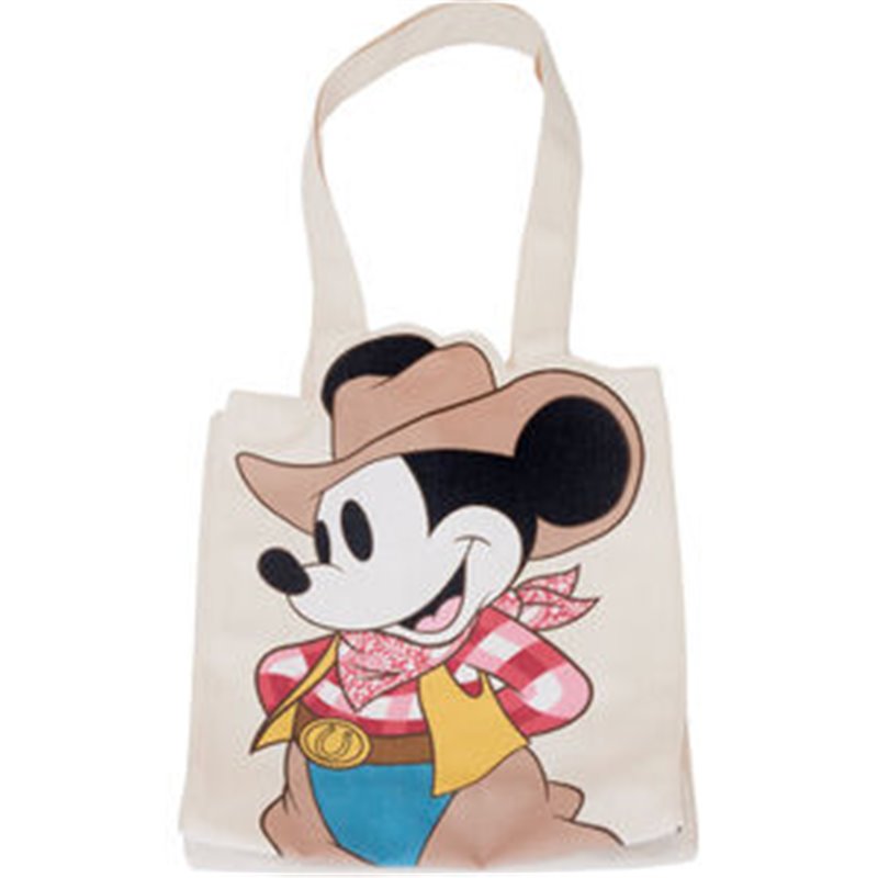 BOLSA SHOPPING WESTERN MICKEY &38 MINNIE DISNEY LOUNGEFLY