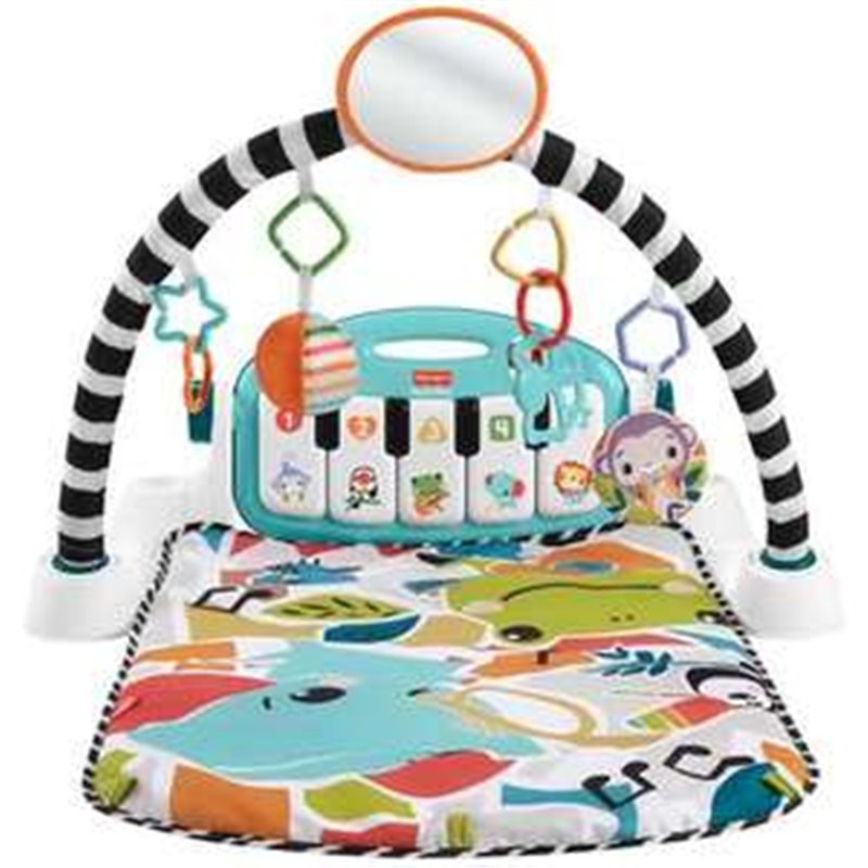 ALFOBRA MANTA ACTIVIDADES FISHER-PRICE KICK & PLAY CON PIANO, LUCES Y SONIDOS