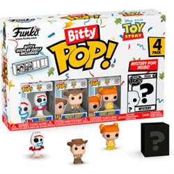 BLISTER 4 FIGURAS BITTY POP DISNEY TOY STORY FORKY