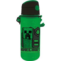 Cantimplora aluminio Minecraft 600ml