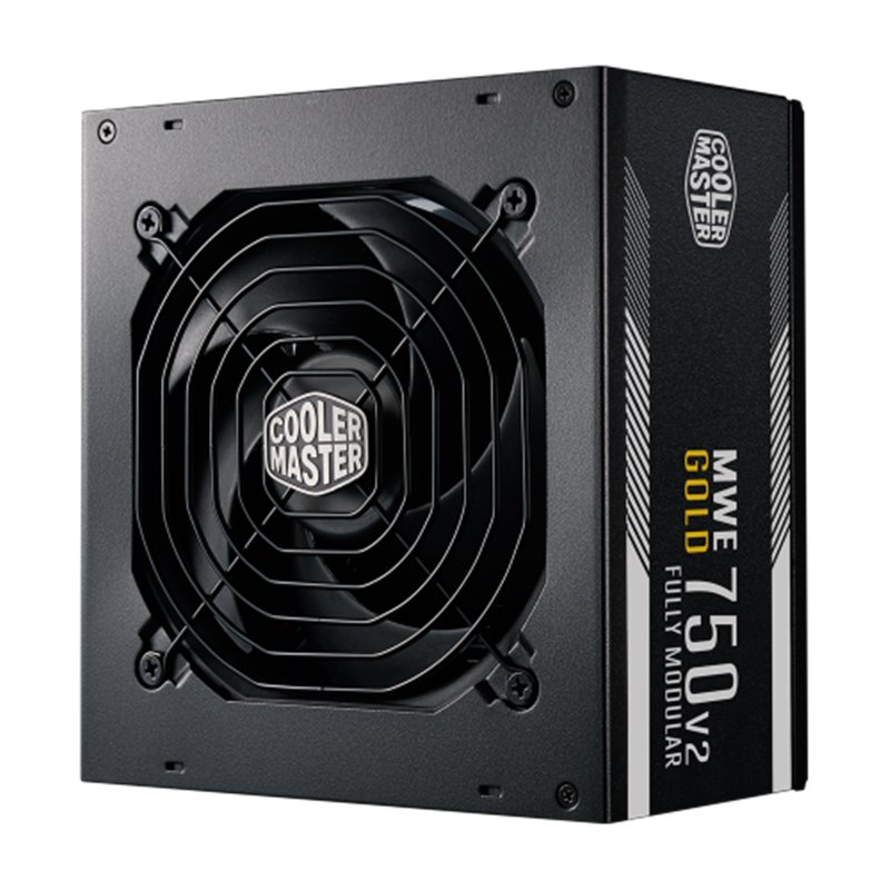 Cooler Master MWE Gold 750 V2 ATX 3.0 Ready unidad de fuente de alimentación 750 W 24-pin ATX Negro