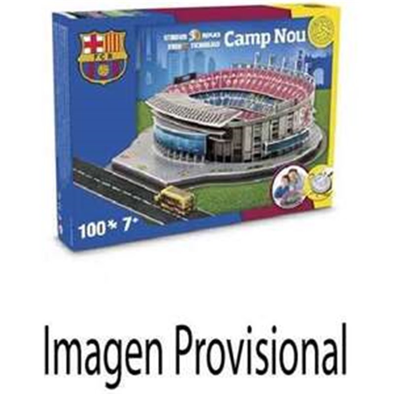 ESTADIO DE FUTBOL 3 D SPOTIFY CAM NOU FC BARCELONA