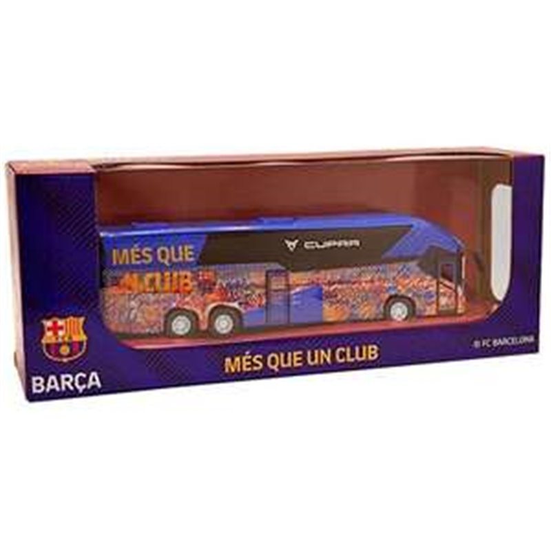 AUTOBUS RETROFRICCIÓN FC BARCELONA. CON APERTURA PUERTAS LATERALES. ESCALA 1:50