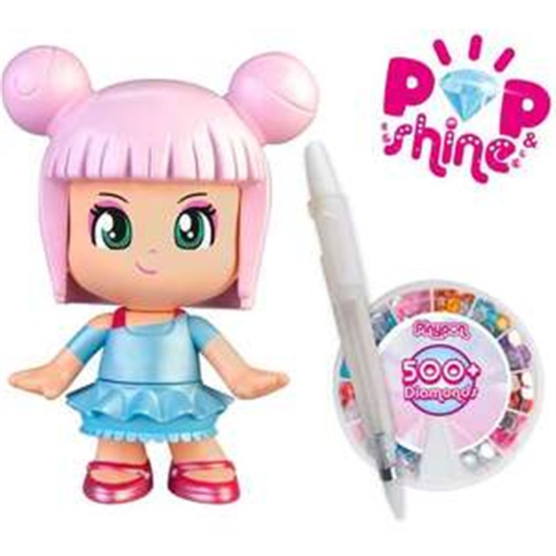 FIGURA PINYPON POP & SHINE 17 CM ¡PERSONALIZALA Y HAZLA BRILLAR A TU GUSTO!