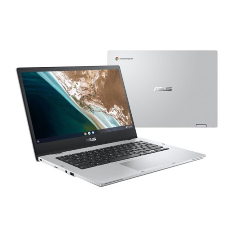 ASUS Chromebook CX1400FKA-EC0077 - Ordenador Portátil 14" Full HD (Intel Celeron N4500, 8GB RAM, 128GB eMMC, UHD Graphics, Chrom