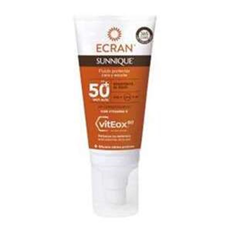 PROTECTOR CREAMA FACIAL F50 50ML ECRAN SUNNIQUE