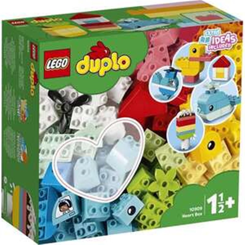 CAJA DE CONSTRUCCION DEL CORAZÓN LEGO DUPLO