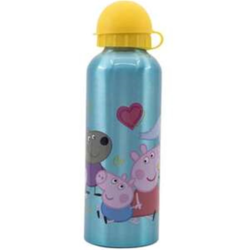 BOTELLA DE ALUMINIO ALTA PEPPA PIG CORE 2022 530 ML