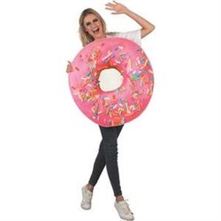 DISFRAZ ADULTO DONUTS FRESA TALLA L